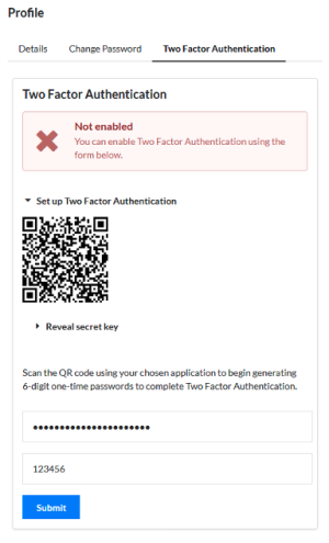 2fa creation