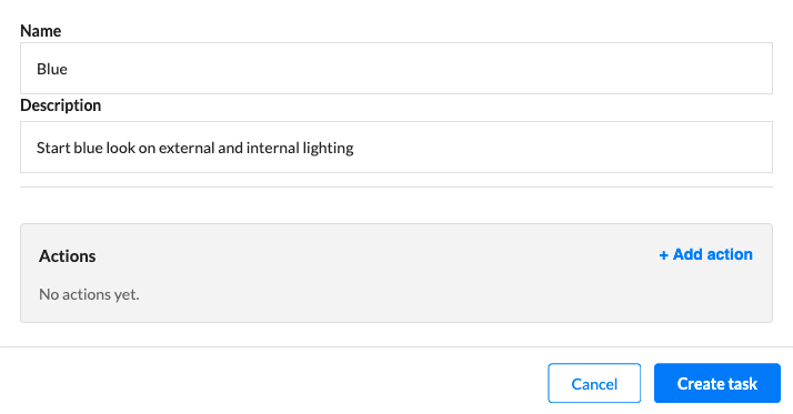 Naming a new Task