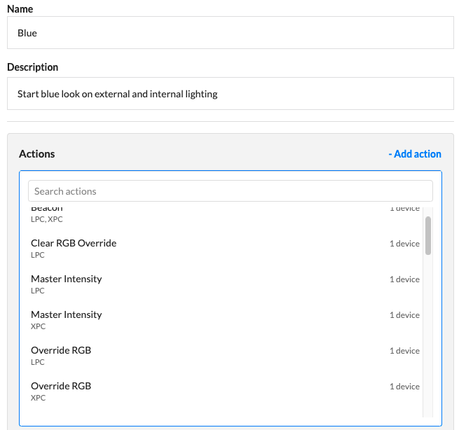 Selecting an Action for a Task