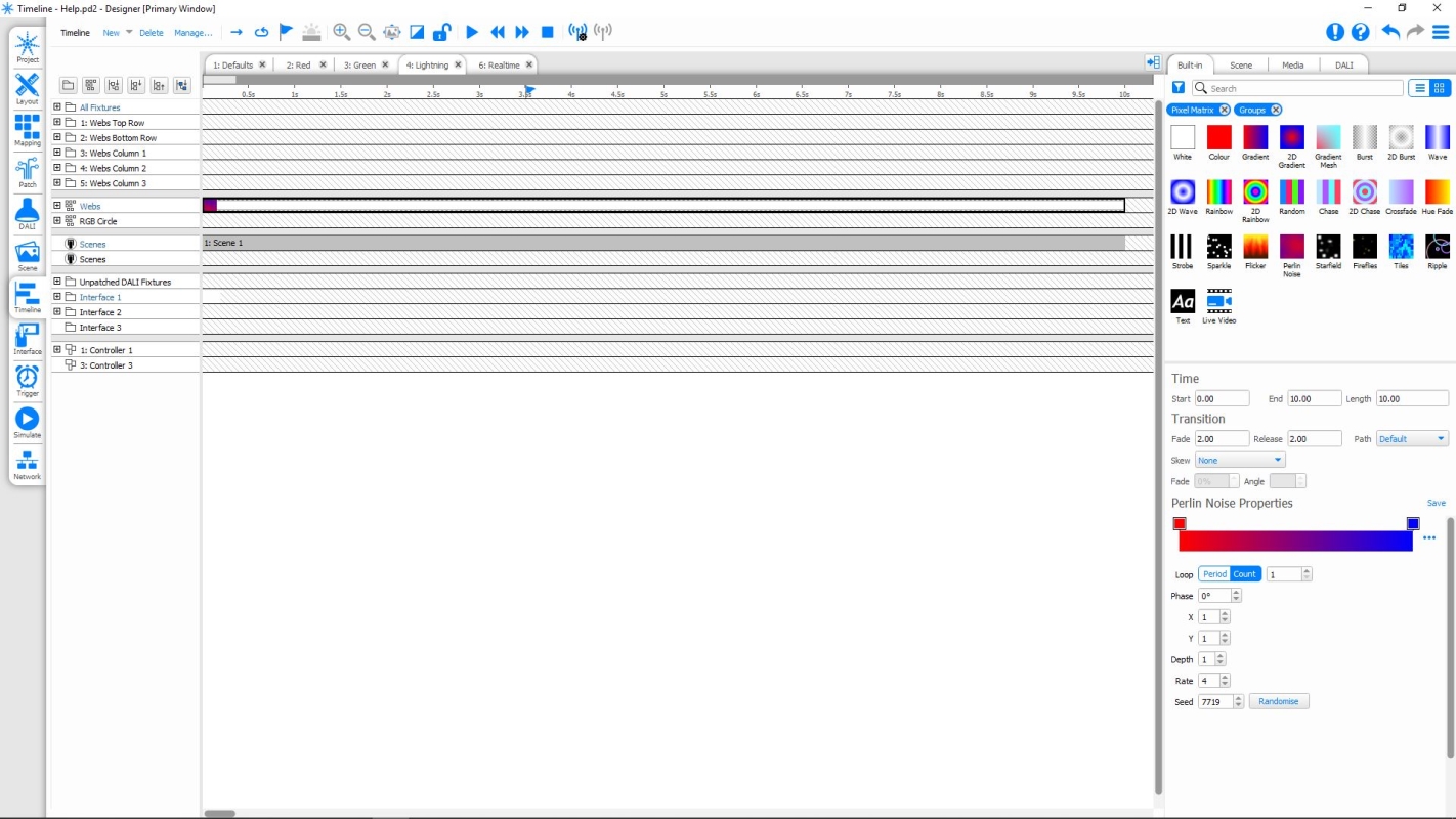Preset Types and Properties