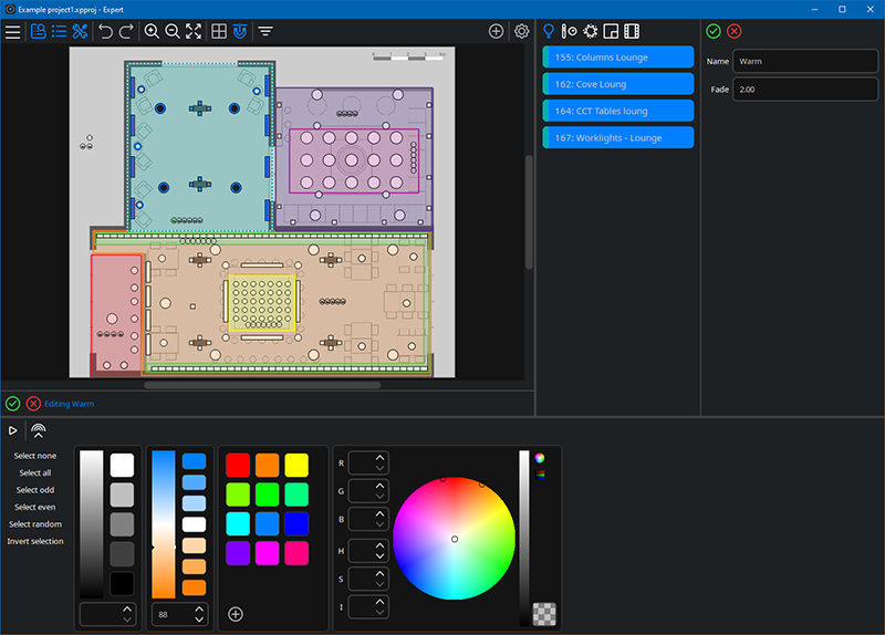 Work with Scenes